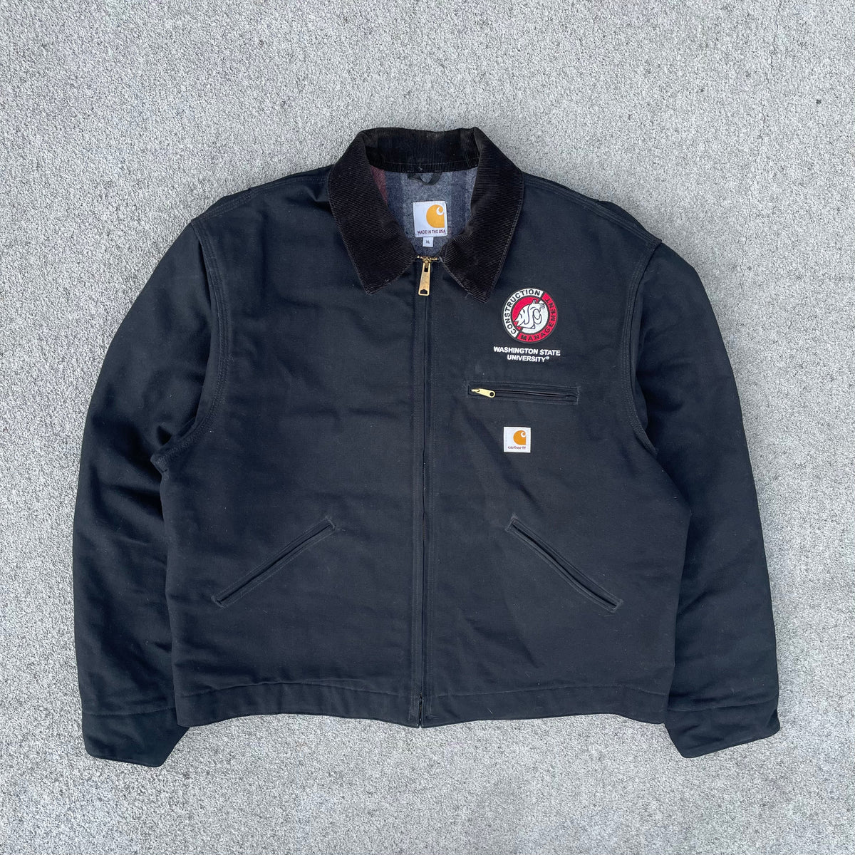 Vintage Carhartt Black Detroit Jacket