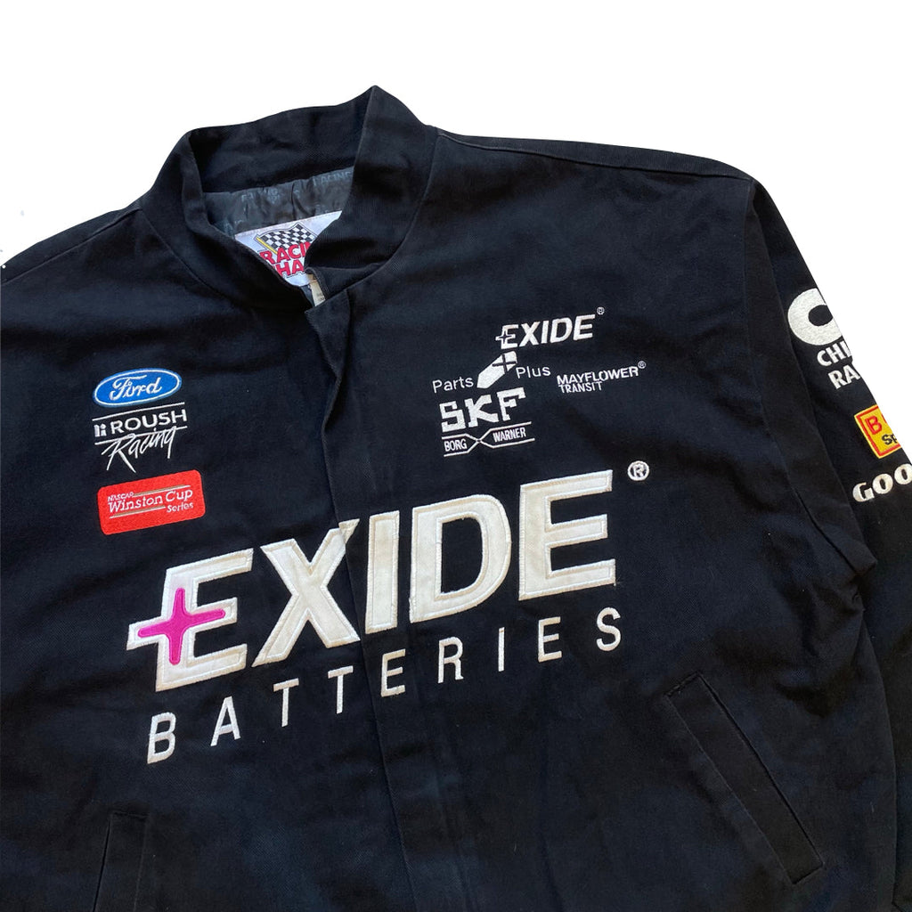 Vintage Exide Batteries Nascar Racing Jacket