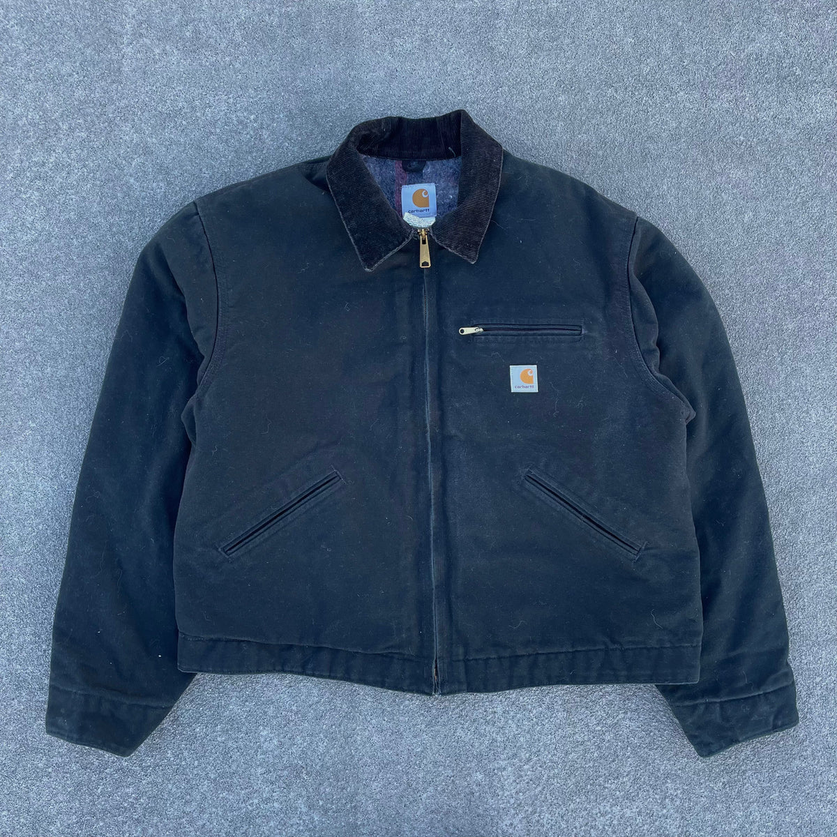 Vintage Carhartt Black Detroit Jacket