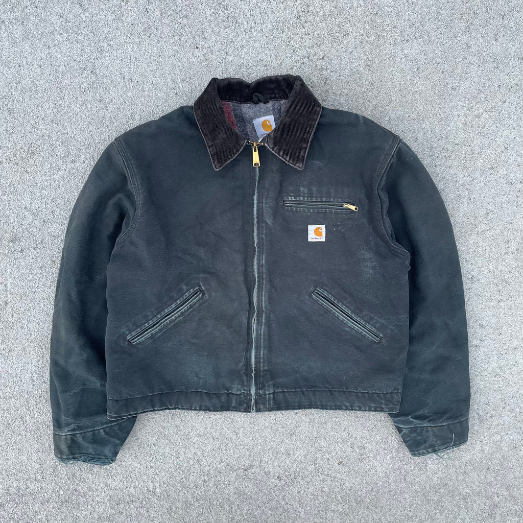 Vintage Carhartt Faded Black Detroit Jacket