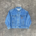 Vintage Carhartt Denim Blue Detroit Jacket