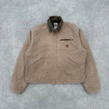 Vintage Carhartt Beige Detroit Jacket