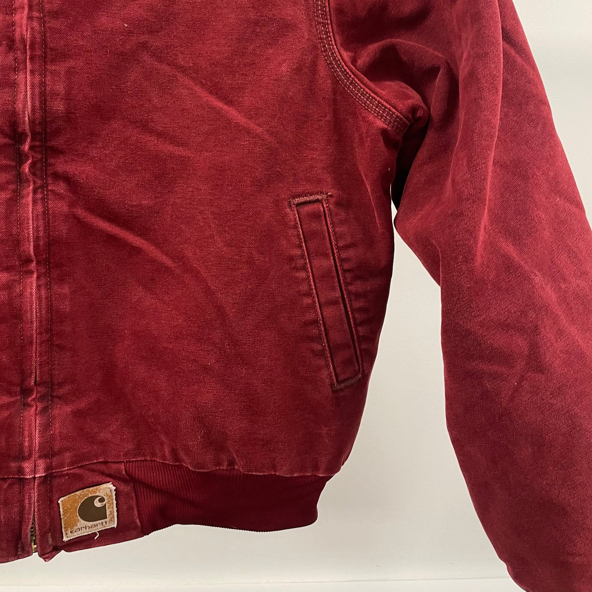 Vintage Carhartt Wine Red Santa Fe Jacket