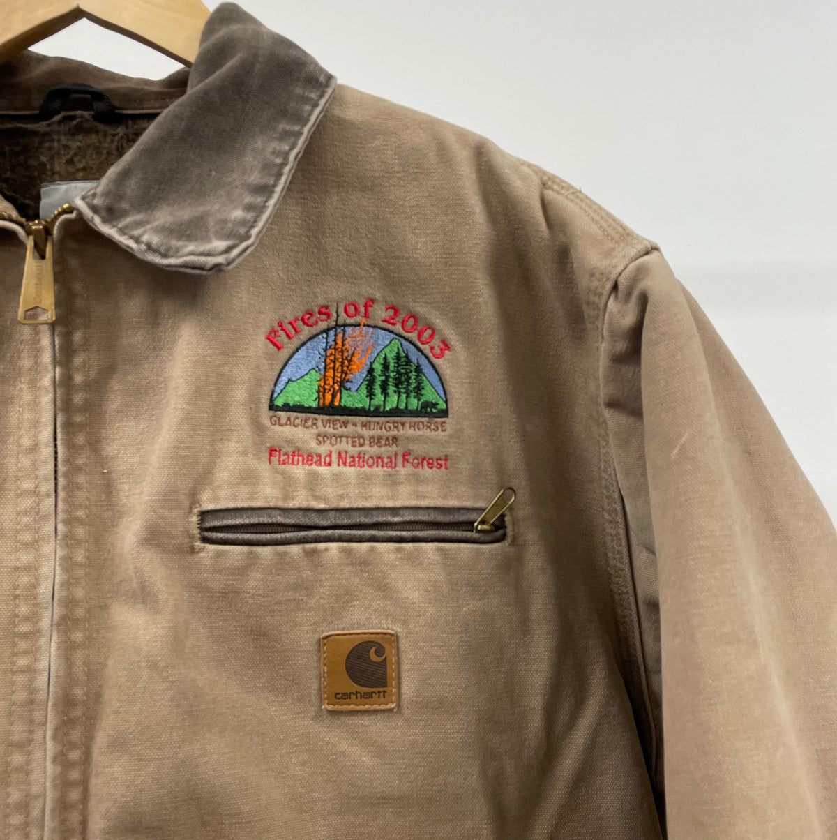 Vintage Carhartt Sand Detroit Jacket