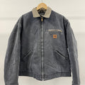 Vintage Carhartt Faded Grey Detroit Jacket