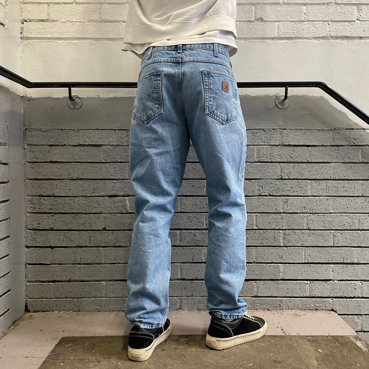 Vintage Carhartt Light Blue Denim Jeans