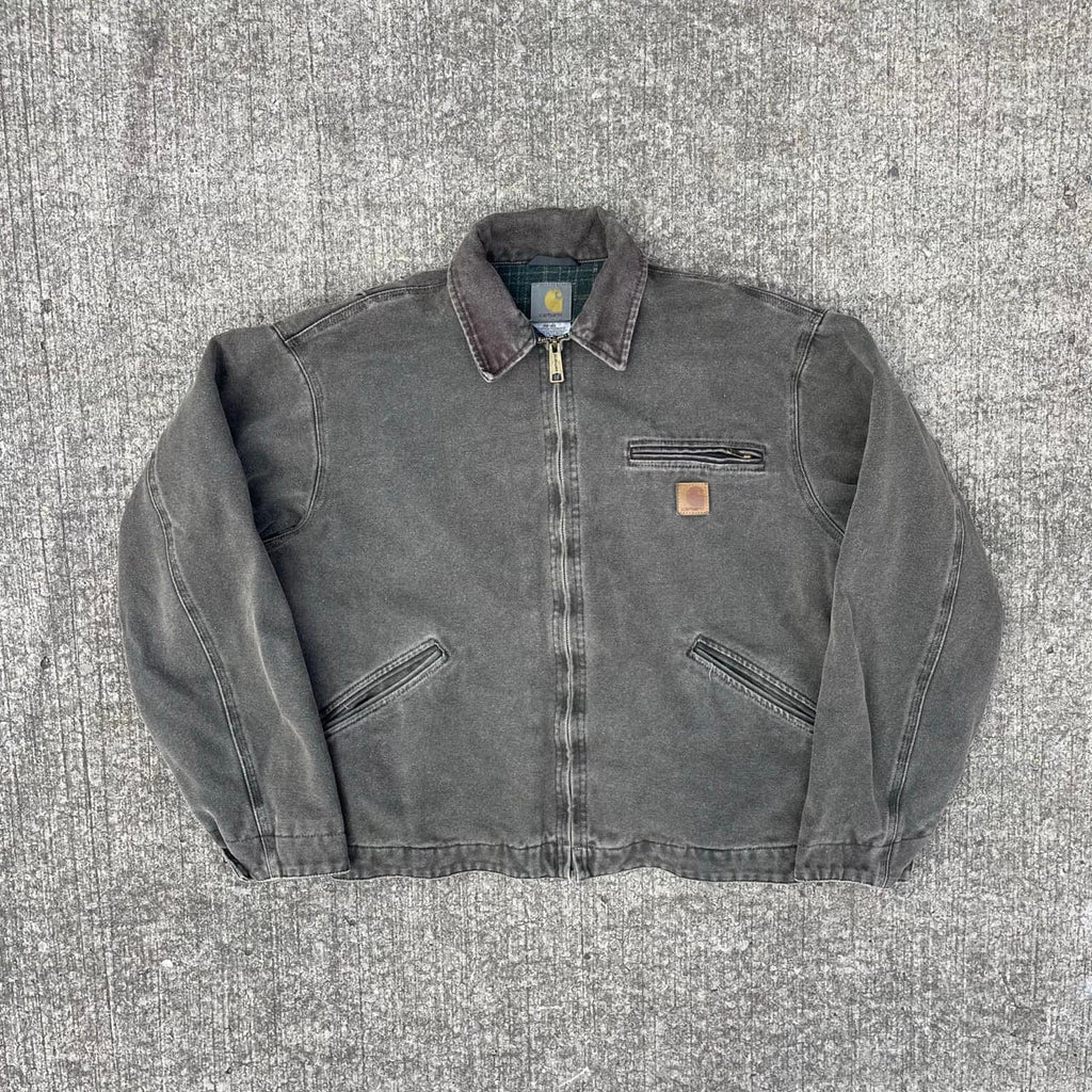 Vintage Carhartt Brown / Green Detroit Jacket