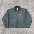 Vintage Carhartt Moss Green Detroit Jacket