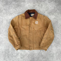 Vintage Carhartt Sand Chore Jacket