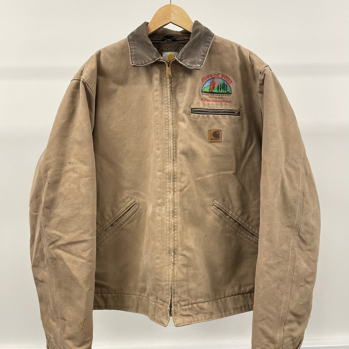 Vintage Carhartt Sand Detroit Jacket