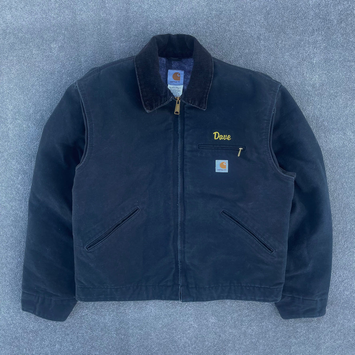 Vintage Carhartt Black Detroit Jacket
