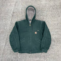 Vintage Carhartt Green Hooded Jacket
