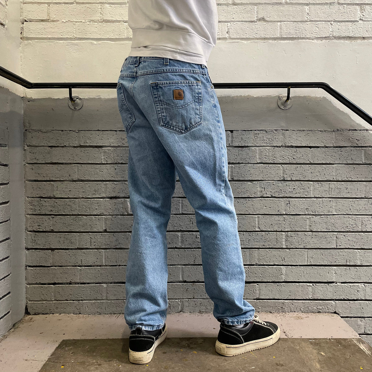 Vintage Carhartt Light Blue Denim Jeans