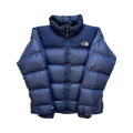 The North Face Women’s Purple / Dark Blue Puffer Jacket