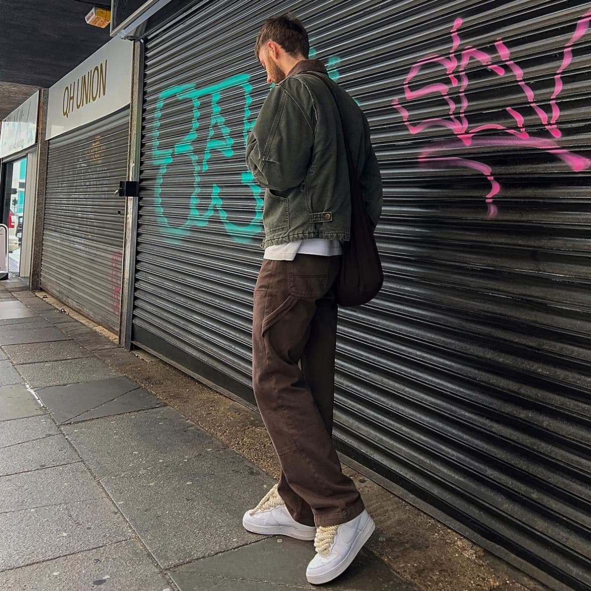 Vintage Carhartt Green Moss Chore Jacket