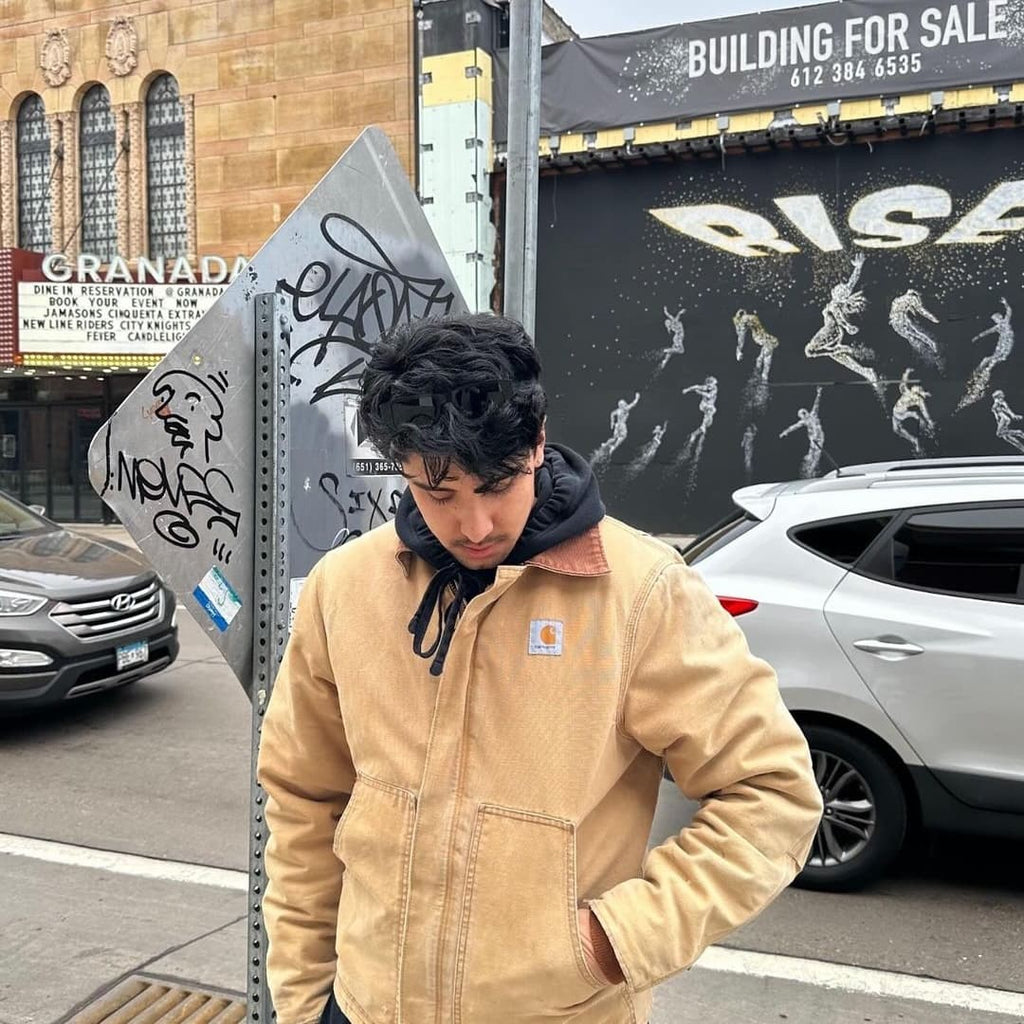 Vintage Carhartt Sand Chore Jacket
