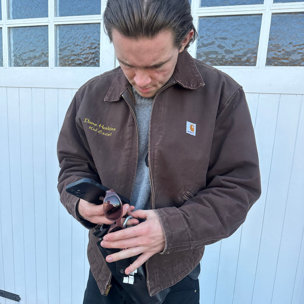 Vintage Carhartt Brown Detroit Jacket
