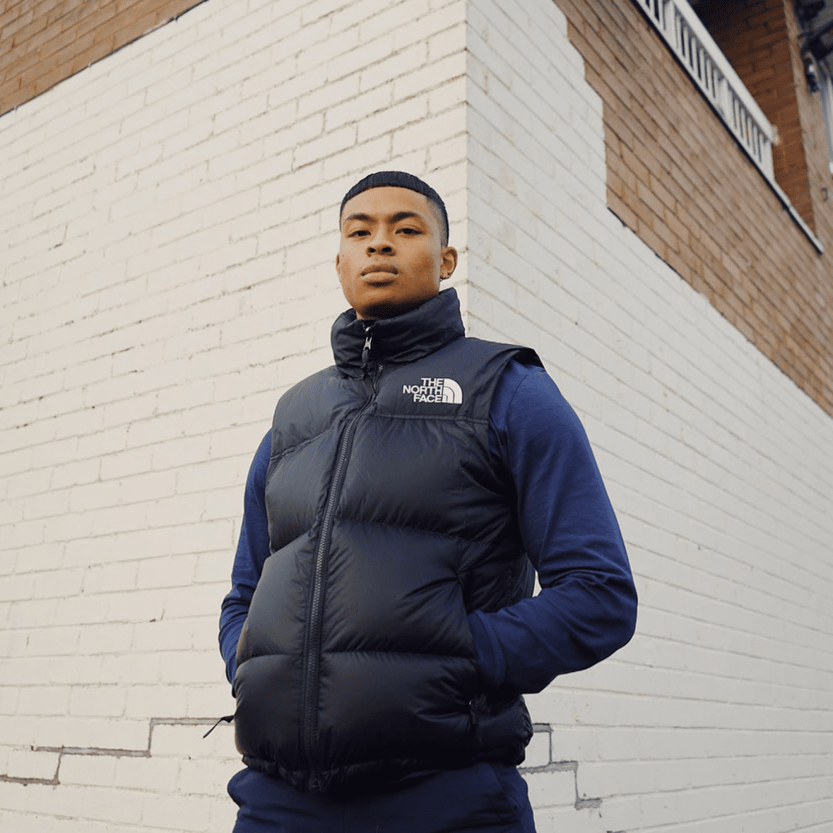 The North Face Black Gilet Puffer Jacket