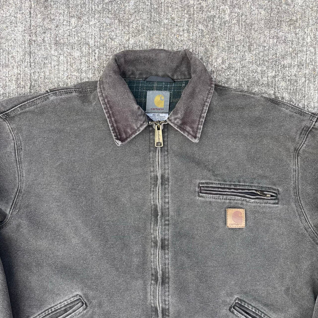 Vintage Carhartt Brown / Green Detroit Jacket