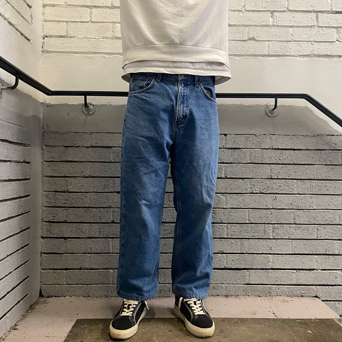 Vintage Carhartt Light Blue Denim Jeans