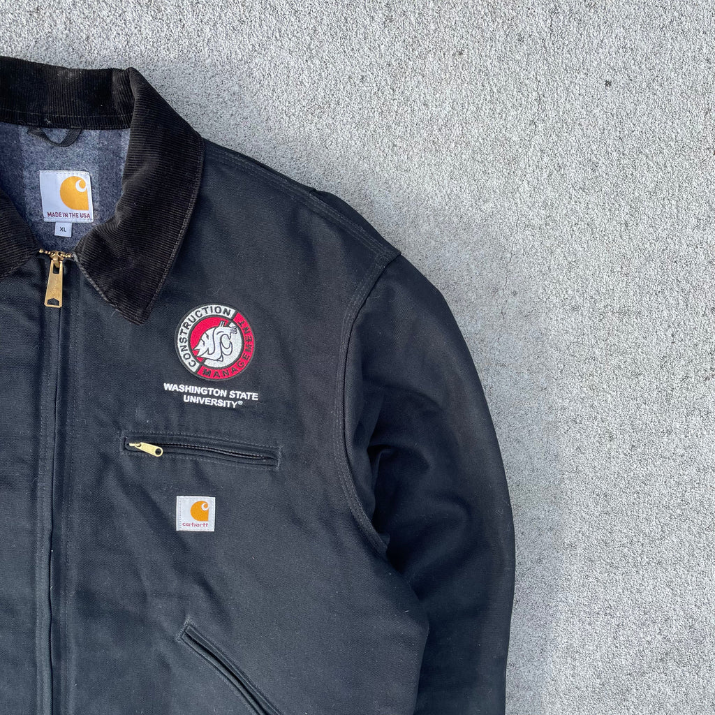 Vintage Carhartt Black Detroit Jacket