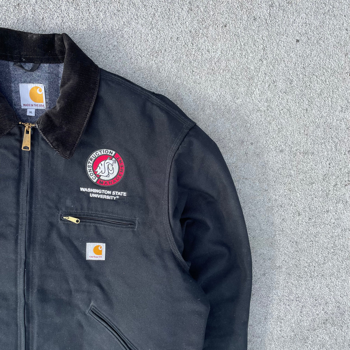 Vintage Carhartt Black Detroit Jacket
