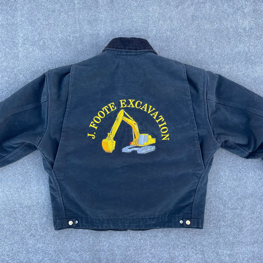 Vintage Carhartt Black Detroit Jacket