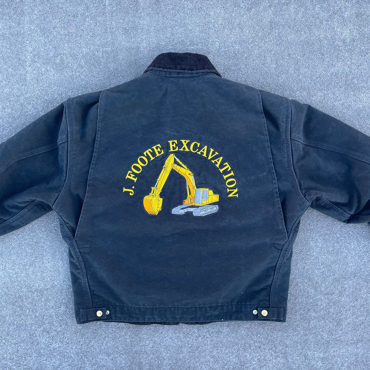 Vintage Carhartt Black Detroit Jacket