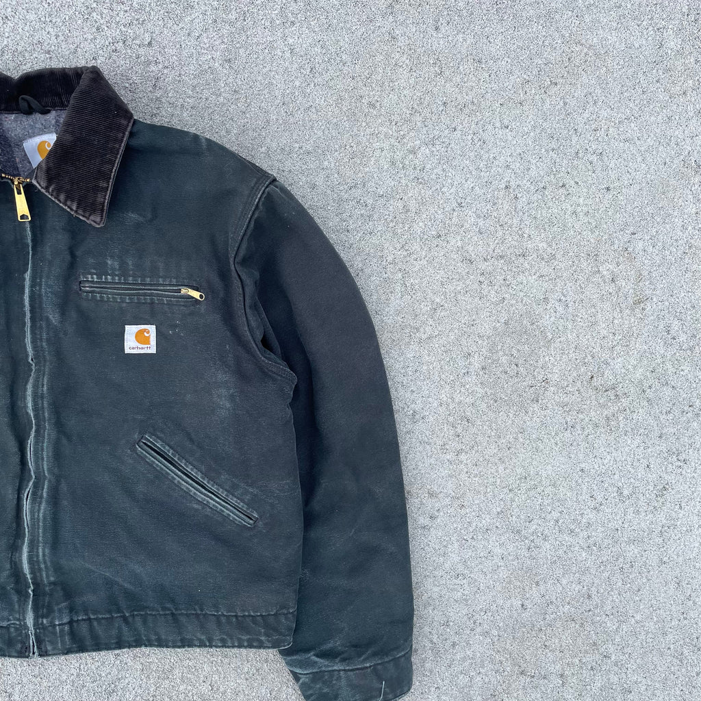 Vintage Carhartt Faded Black Detroit Jacket