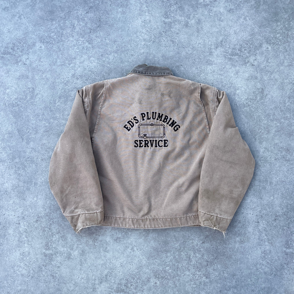Vintage Carhartt Beige Detroit Jacket