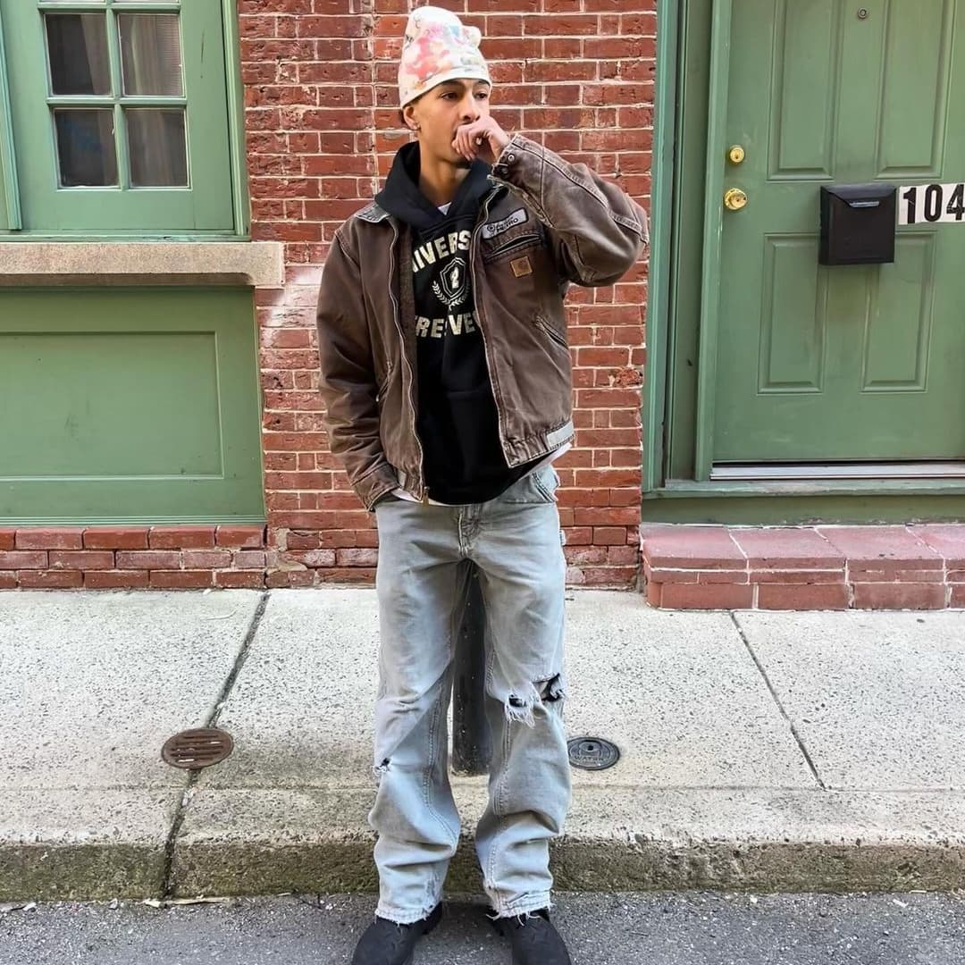 Vintage Carhartt Brown Detroit Jacket
