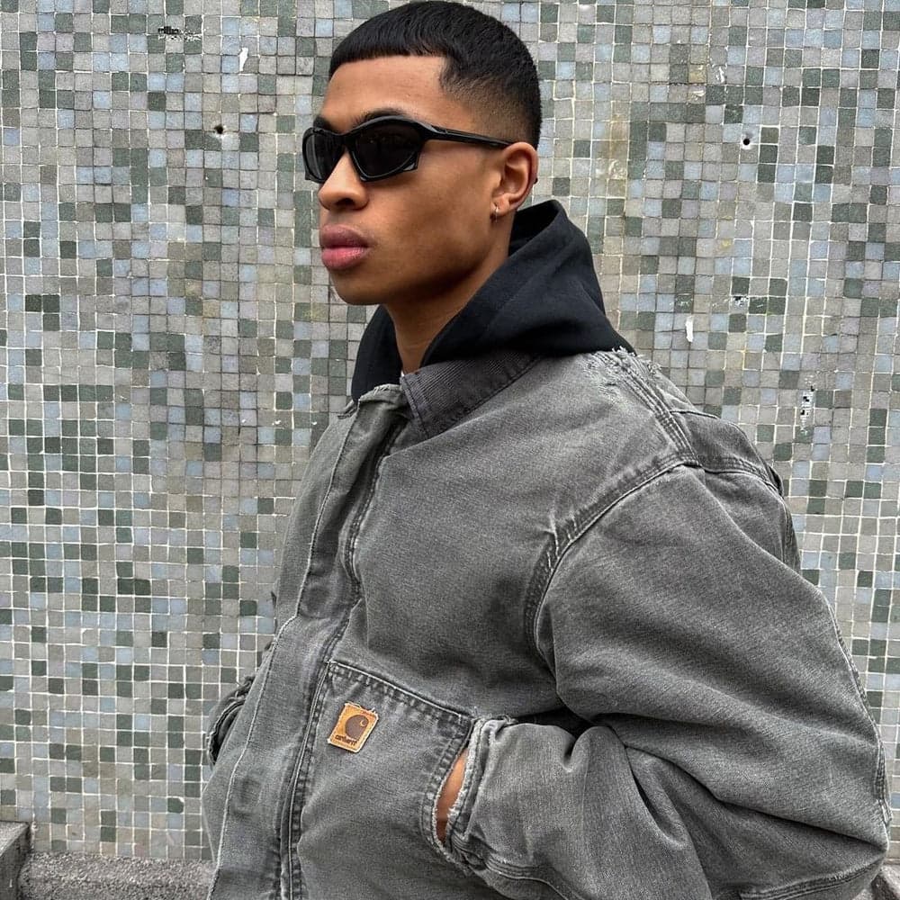 Vintage Carhartt Grey Chore Jacket