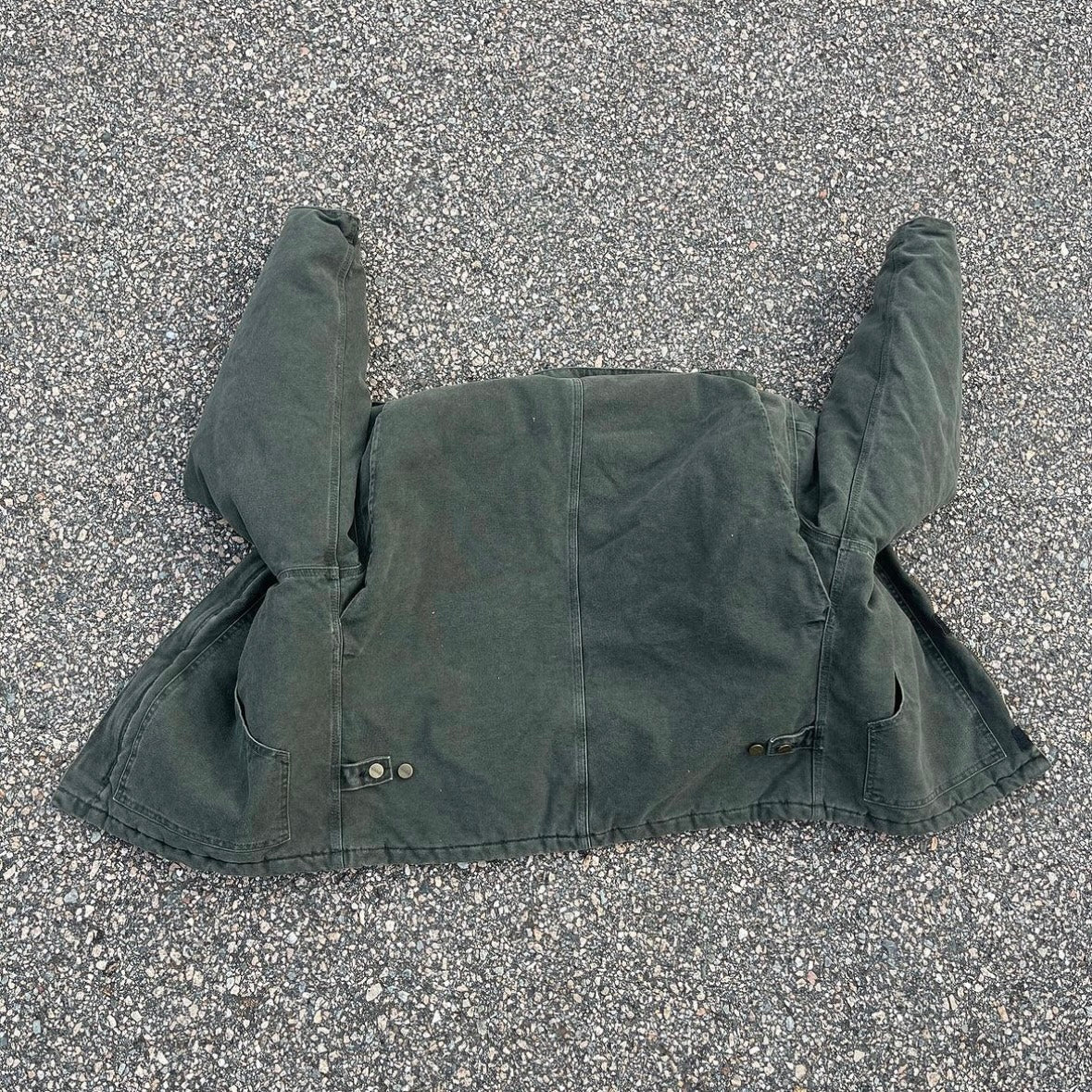 Vintage Carhartt Faded Green Detroit Jacket