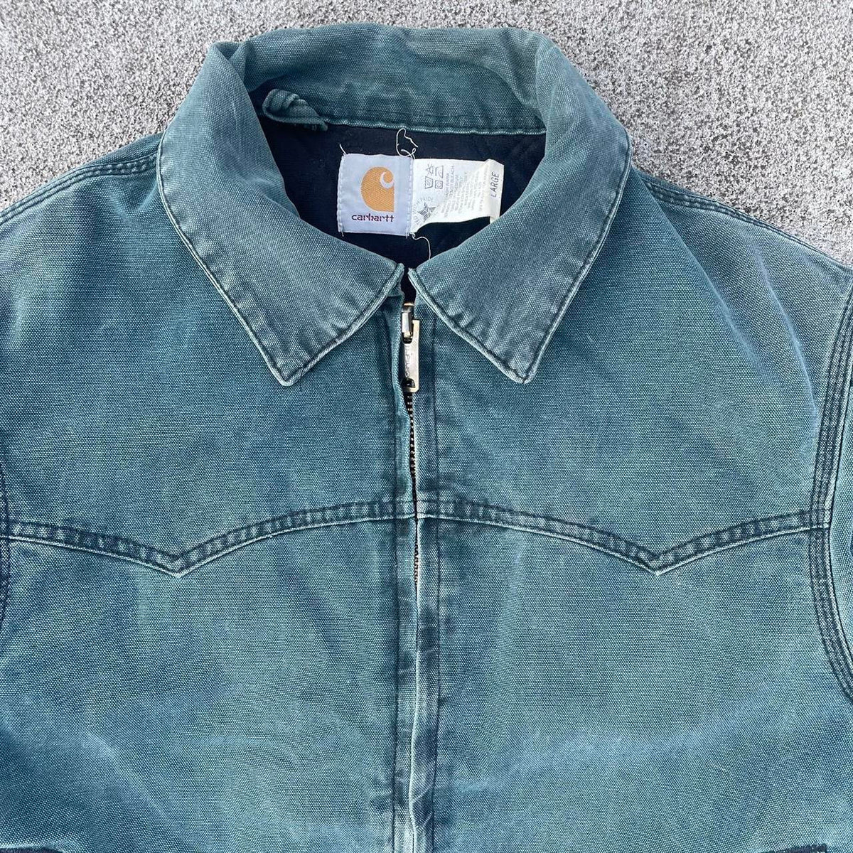 Vintage Carhartt Faded Green Santa Fe Jacket
