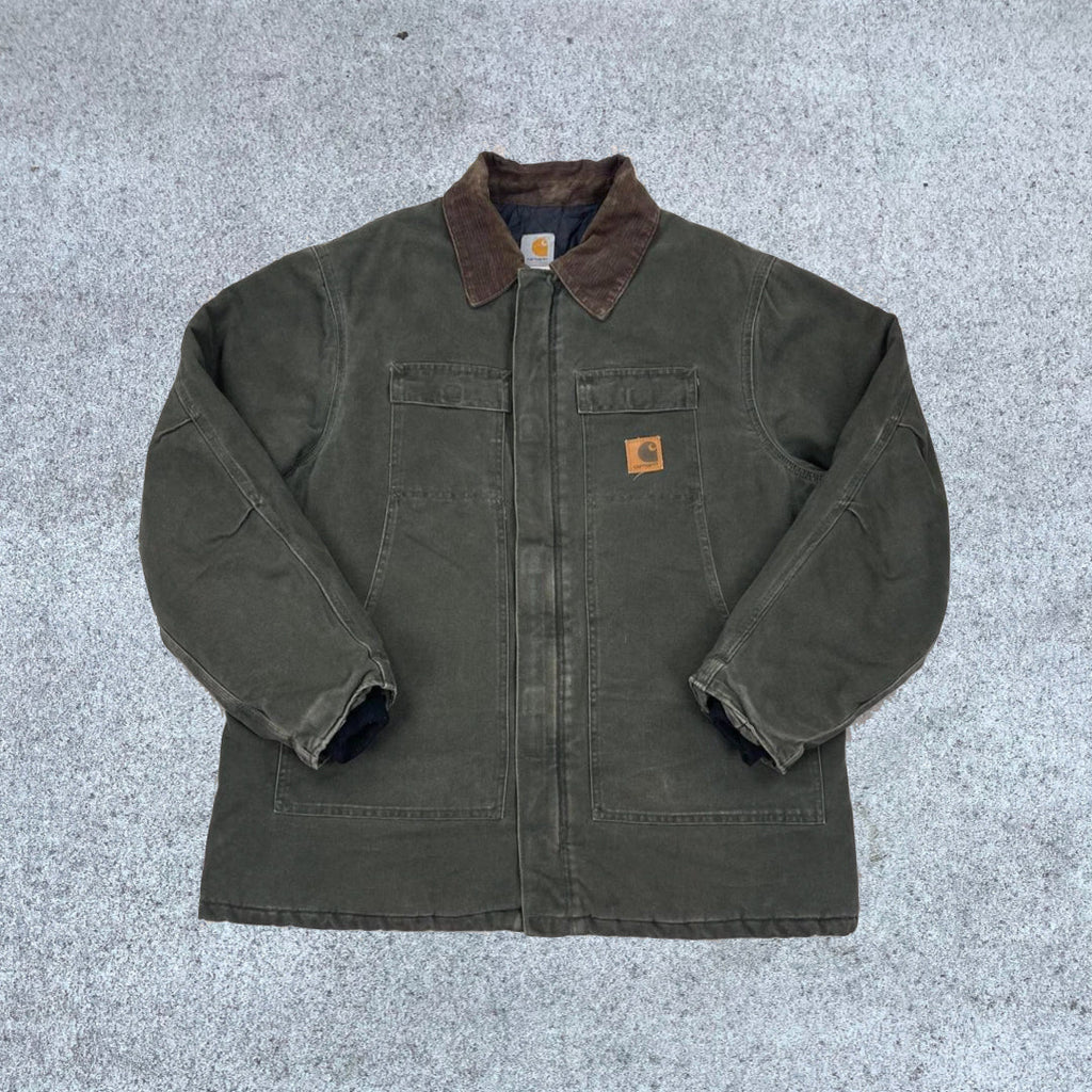 Vintage Carhartt Green Chore Jacket