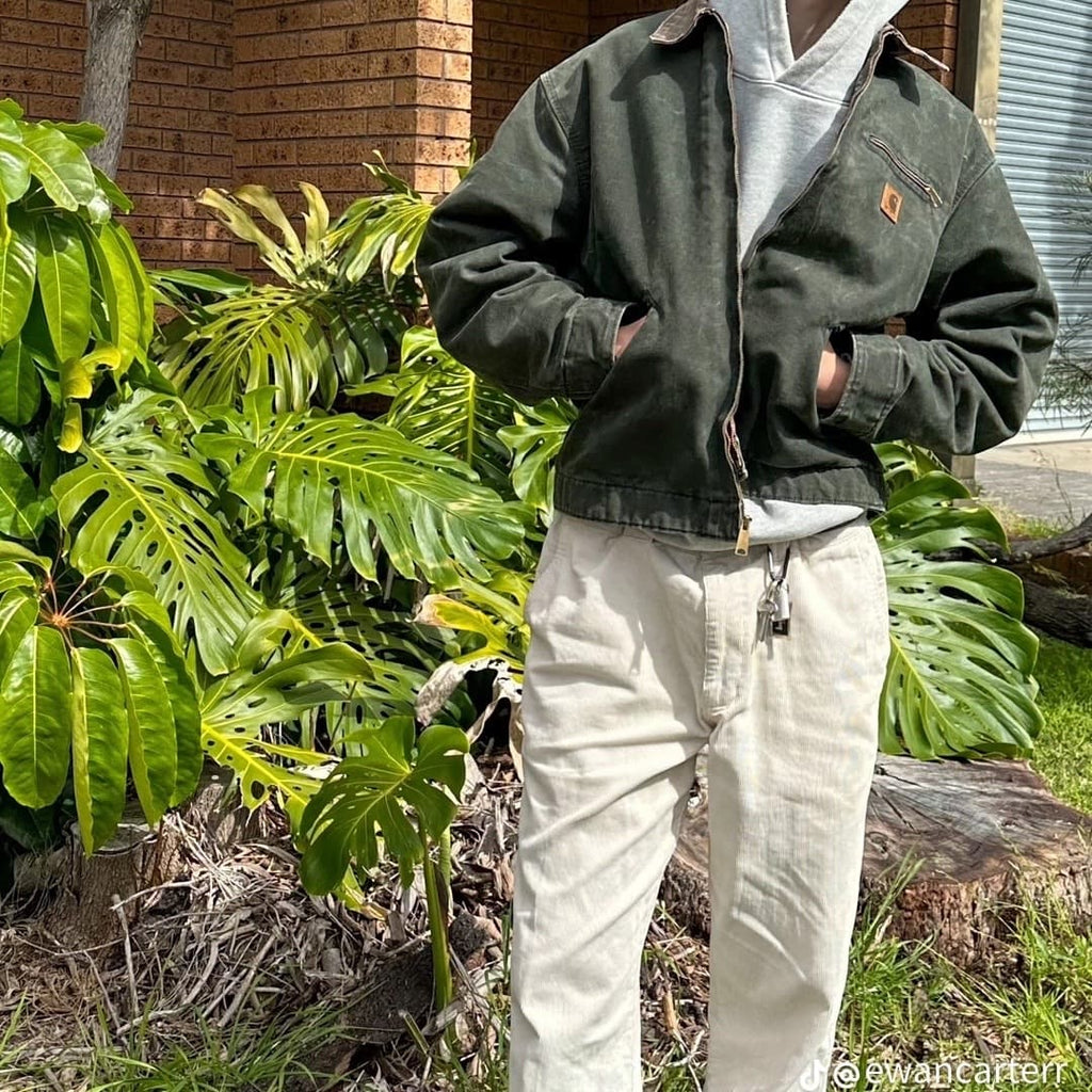 Vintage Carhartt Moss Green Detroit Jacket