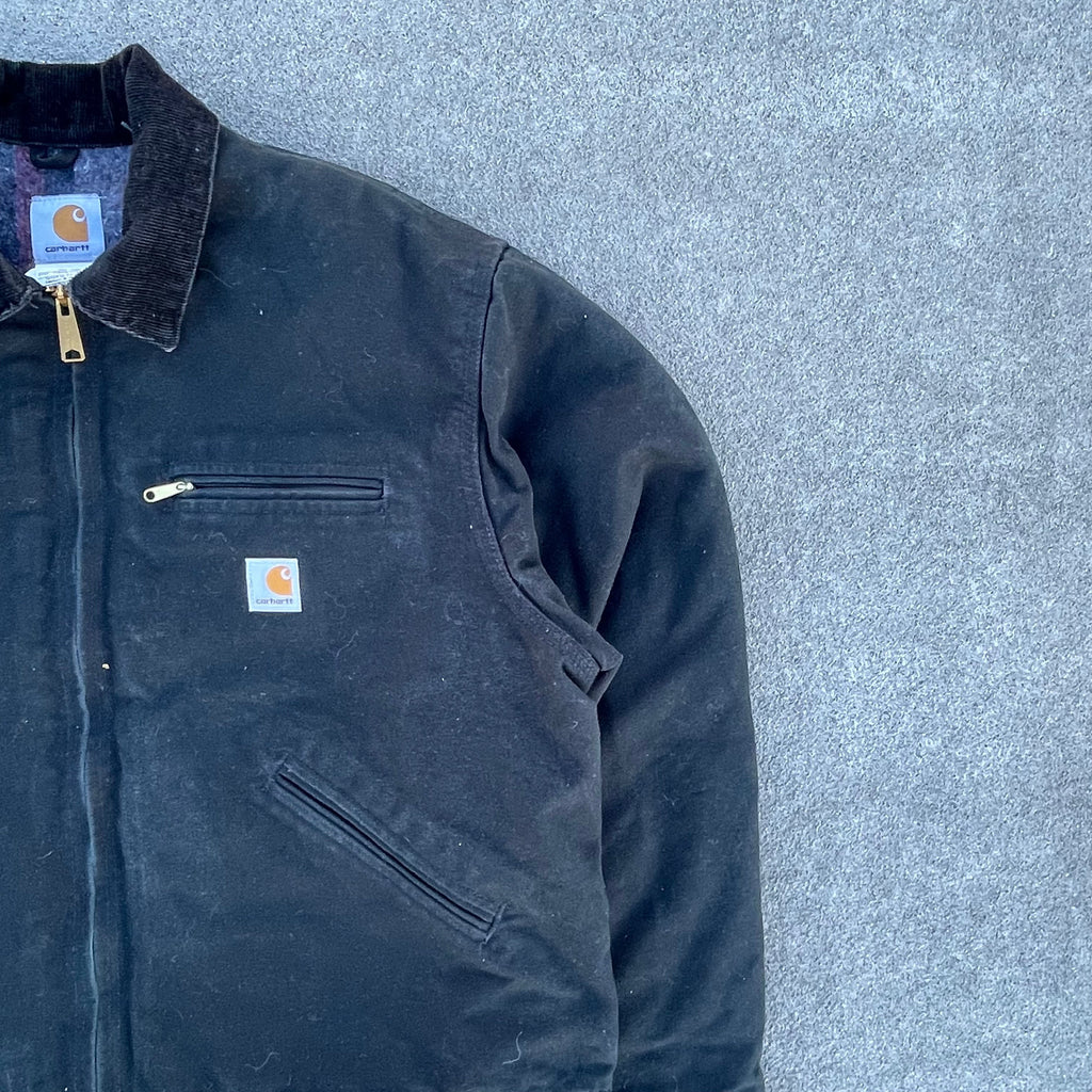 Vintage Carhartt Black Detroit Jacket