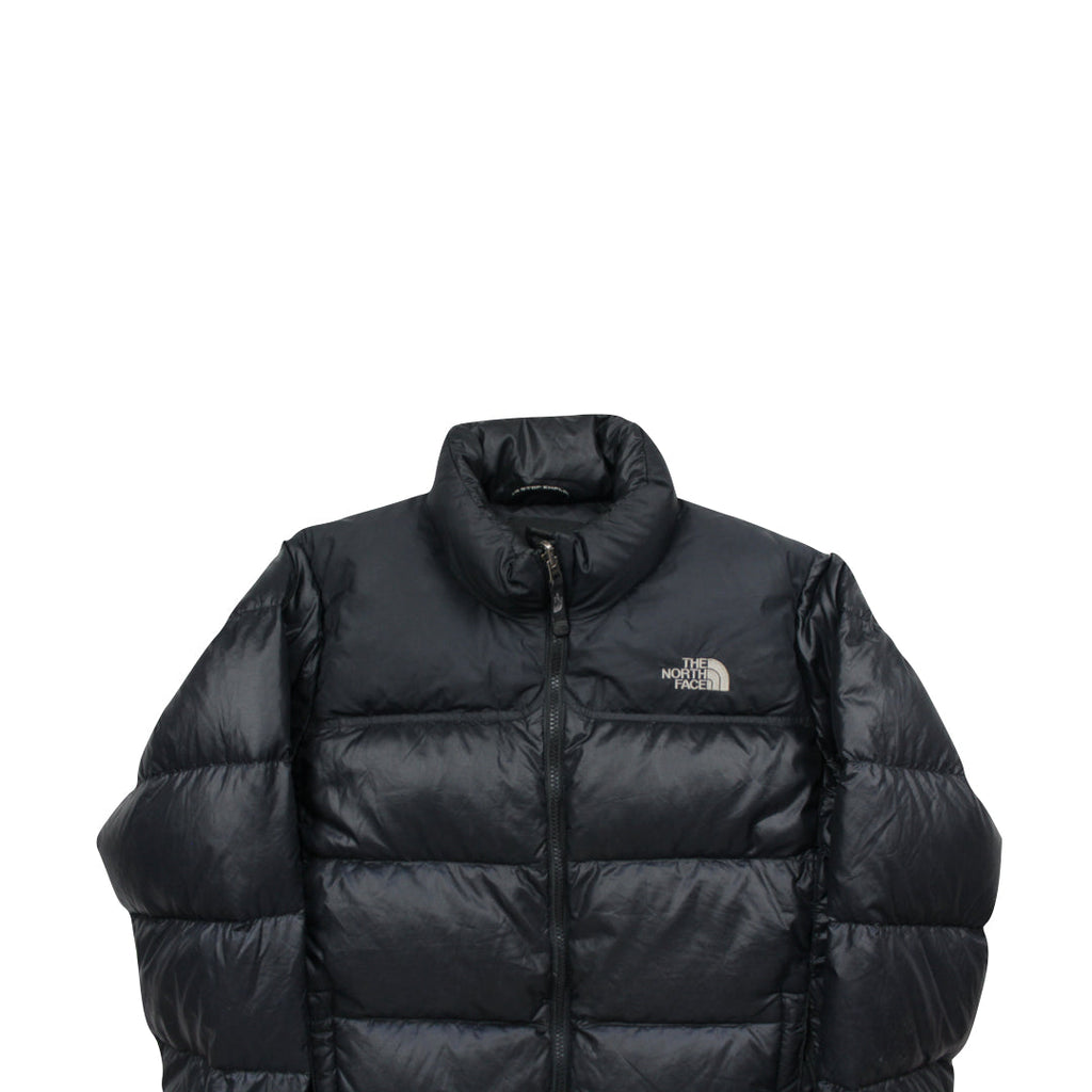 The North Face Womens Black Puffer Jacket WITH REPAIR