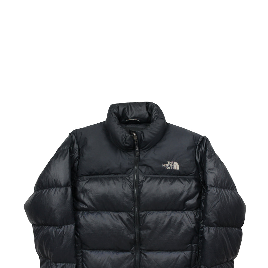 The North Face Womens Black Puffer Jacket WITH REPAIR