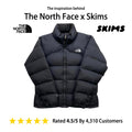 The North Face Matte Black Puffer Jacket