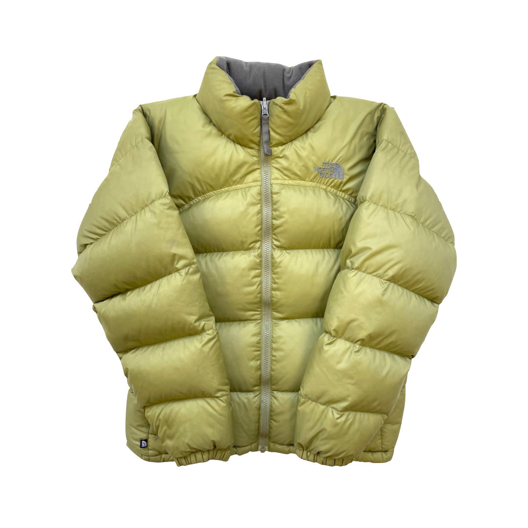 The North Face Womens Green Puffer Jacket