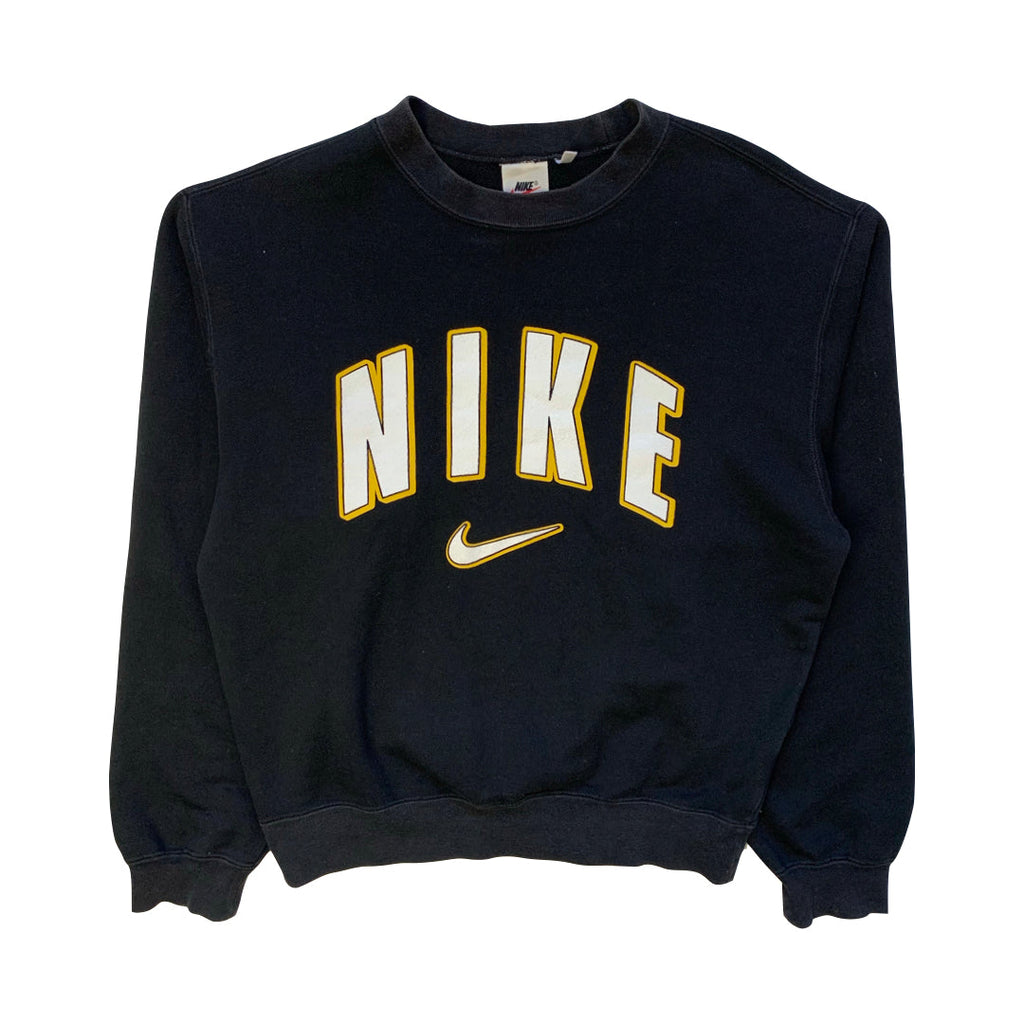 Nike Black & Yellow Sweatshirt