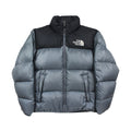 The North Face Grey Puffer Jacket WITH STAINS