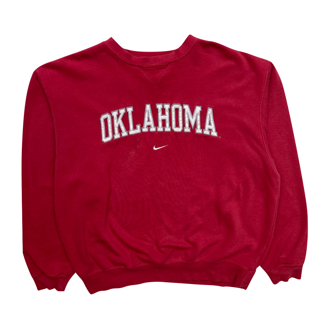 Nike Oklahoma Red Sweatshirt