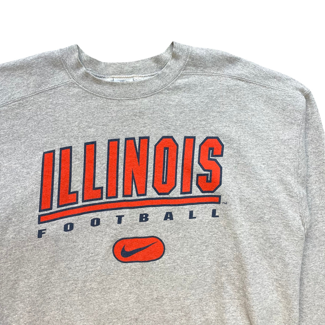Nike Illinois Grey Sweatshirt