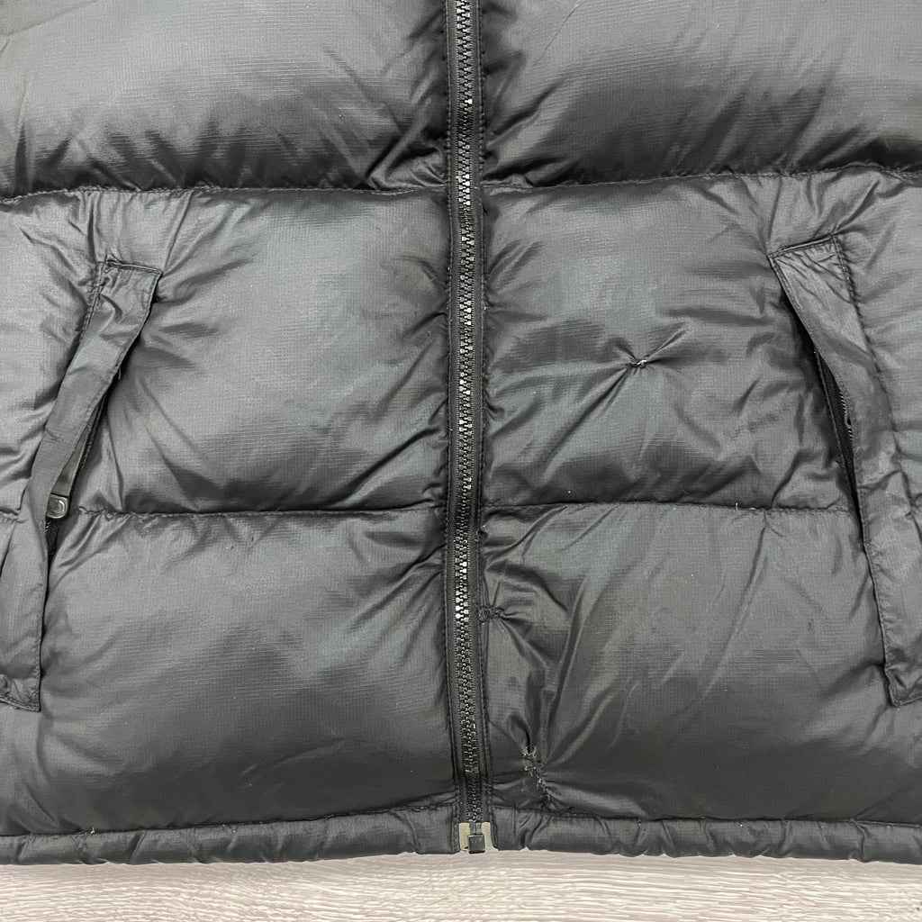 The North Face Black Puffer Jacket WITH REPAIR