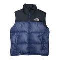 The North Face Navy Gilet Puffer Jacket DAMAGED