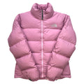 The North Face Womens Baby Pink Puffer Jacket