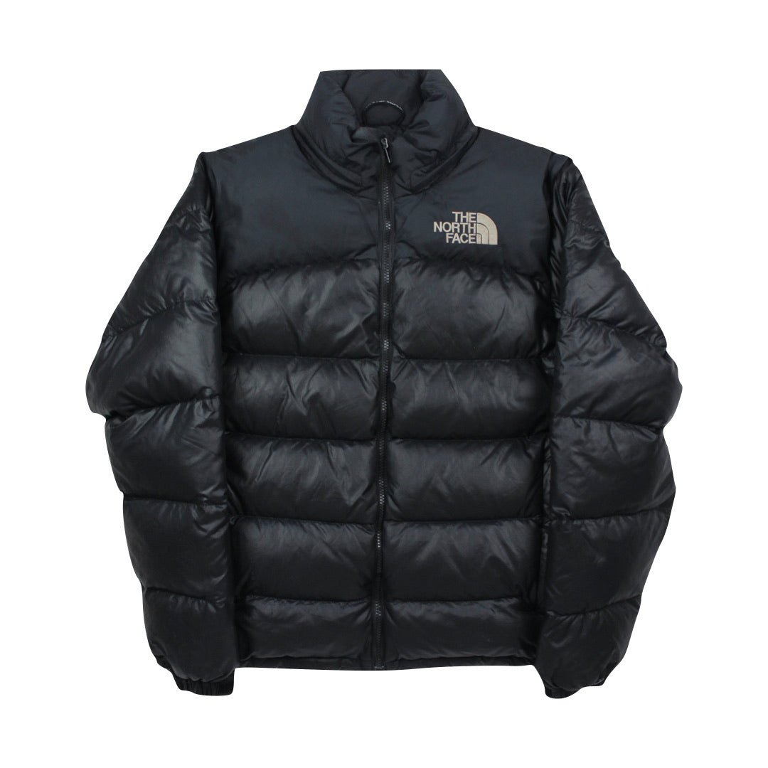 The North Face N2 Black Puffer Jacket WITH REPAIR