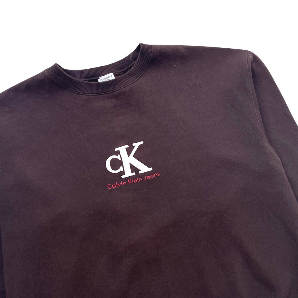 Calvin Klein Brown Sweatshirt